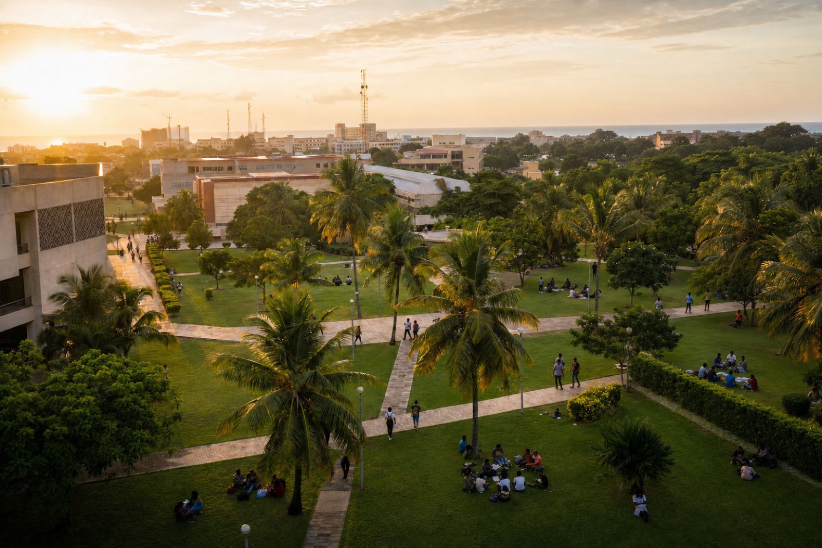 IDTM campus in Cape Coast, Ghana